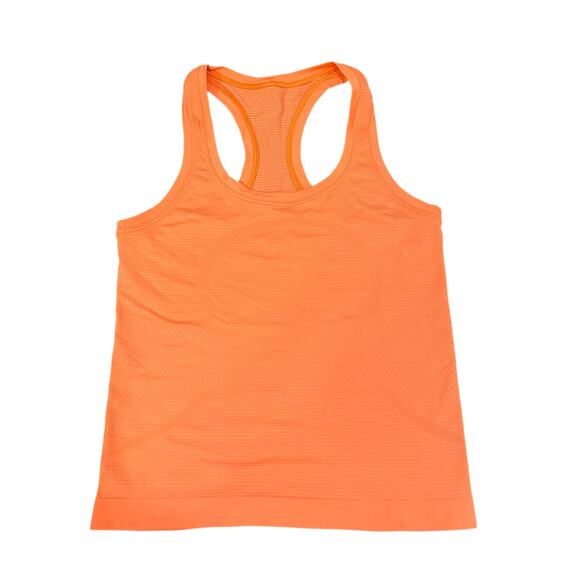 Lululemon Women's Swiftly Tank Racerback Tank Top 2.0 Orange Sz 2 - Picture 2 of 7